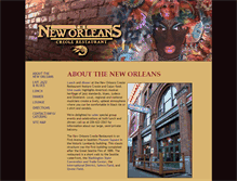 Tablet Screenshot of neworleanscreolerestaurant.com